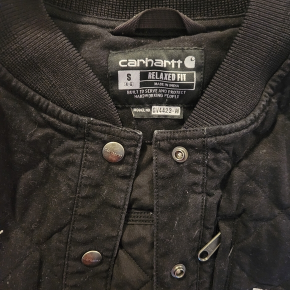 Carhartt Black Quilted Jacket - Picture 2 of 3